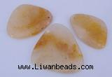 NGP954 5PCS 35-50mm*40-60mm freeform jade gemstone pendants