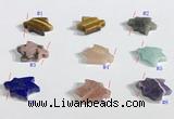 NGP9737 13*18mm  mixed gemstone pendants wholesale