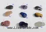 NGP9738 10*16mm  mixed gemstone pendants wholesale