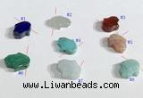 NGP9739 11*13mm  mixed gemstone pendants wholesale