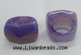 NGR41 20*30*35mm faceted freeform agate gemstone rings