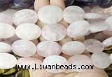 OVBS01 15 inches 18*25mm oval rose quartz gemstone beads wholesale