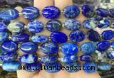 OVBS22 15 inches 10*14mm oval lapis lazuli gemstone beads wholesale