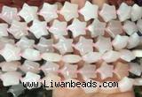 RGBS01 15 inches 16mm star pink aventurine gemstone beads wholesale