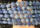 RGBS04 15 inches 16mm star blue aventurine gemstone beads