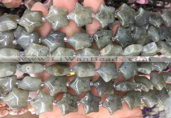 RGBS09 15 inches 16mm star labradorite gemstone beads wholesale