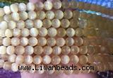 SEBS20 15 inches 6mm round selenite beads wholesale