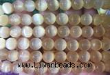 SEBS21 15 inches 8mm round selenite beads wholesale