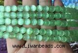 SEBS30 15 inches 6mm round selenite beads wholesale