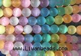 SEBS51 15 inches 8mm round selenite beads wholesale