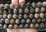 STBS01 15 inches 12mm round staurolite Jasper beads wholesale