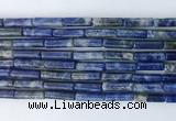 TBBS14 15 inches 4*13mm tube sodalite gemstone beads