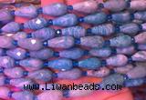 TRBS16 15 inches 8*16mm faceted teardrop amazonite gemstone beads