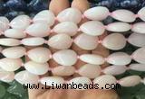 TRBS20 15 inches 13*18mm flat teardrop pink aventurine gemstone beads