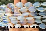 TRBS32 15 inches 13*18mm flat teardrop opalite gemstone beads wholesale