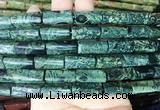 TWBS18 15 inches 9*20mm twist column kambaba jasper gemstone beads